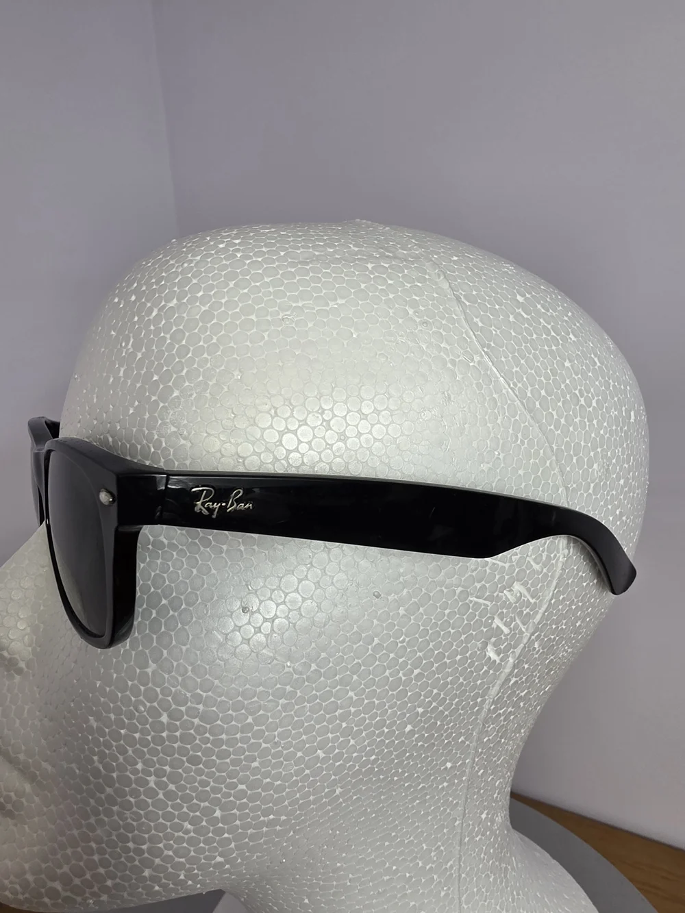 Ray-Ban Rectangle Sunglasses Black Full Rim Frames